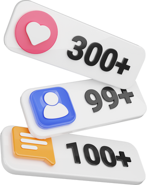 Notification 3D Icon
